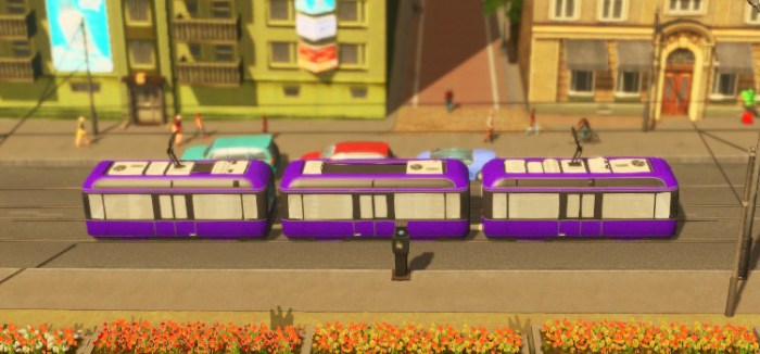Cities skylines 2 trams