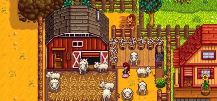 Barn in stardew valley