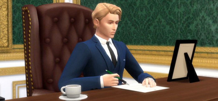 Sims 4 writer career