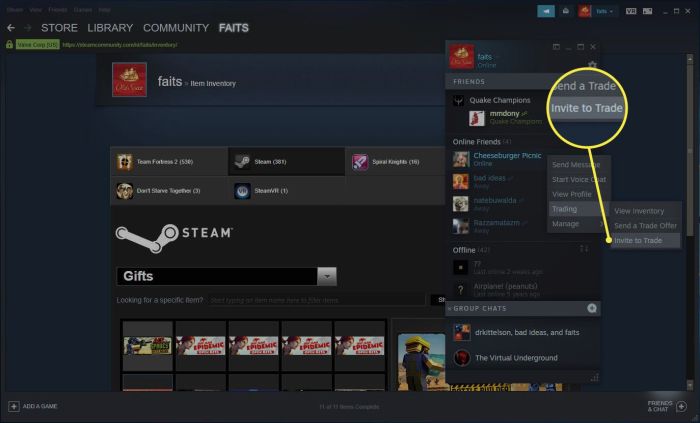 Sell game items steam market community click item beebom set