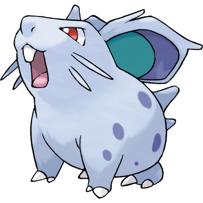 Nidoran in fire red