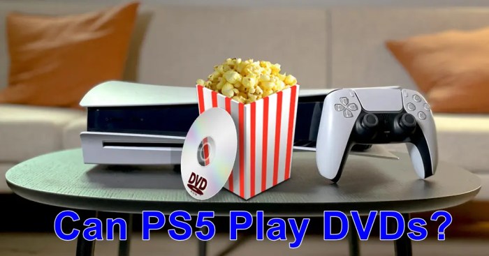 Can you watch dvd on ps5