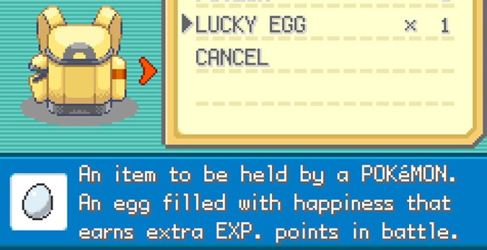 How to get lucky egg