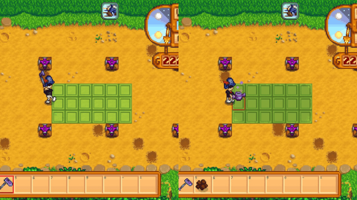 Gold watering can stardew