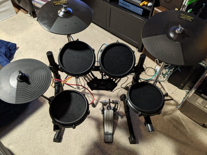 Drum electronic set ion rocker drums percussion