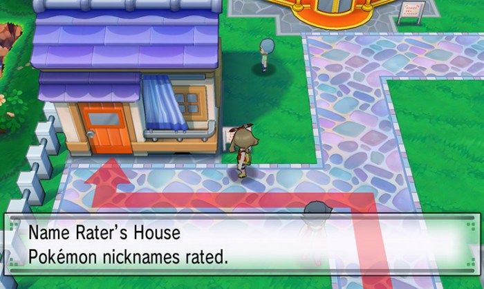 Name rater pokemon x