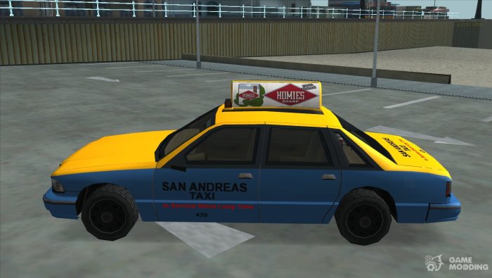 Gta san andreas taxis