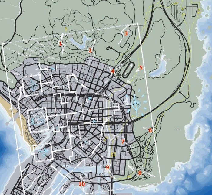 Gta v los santos map