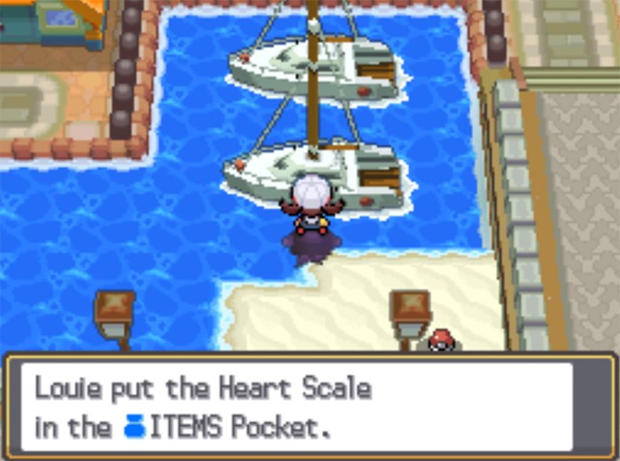 Pokemon y heart scale