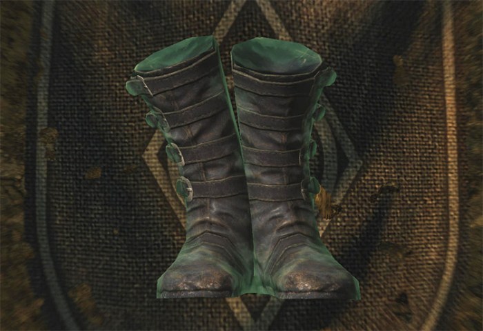 Boots of muffle skyrim