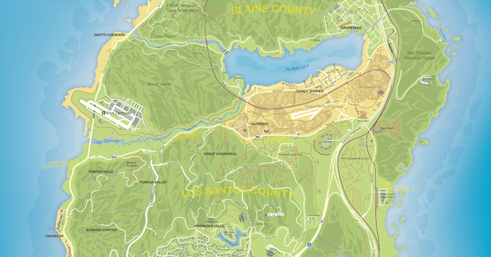 Gta 5 street names map