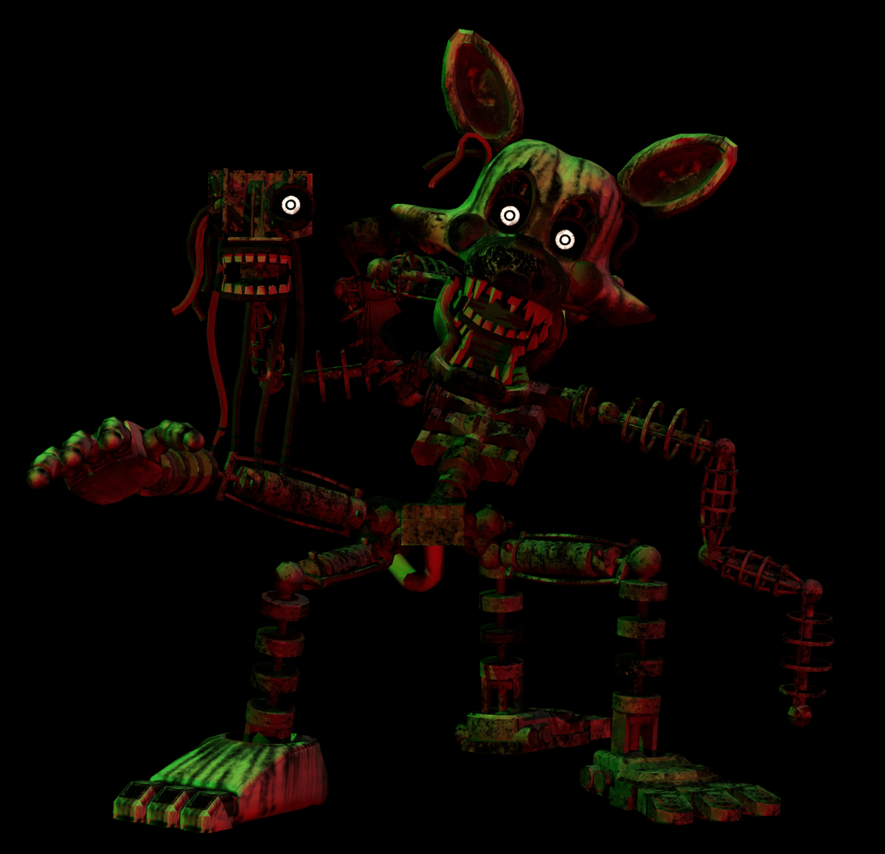 Phantom mangle fnaf 3