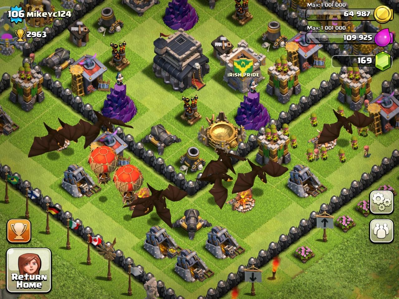 Level 7 balloons coc