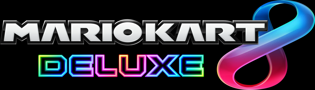 Mario kart 8 deluxe logo