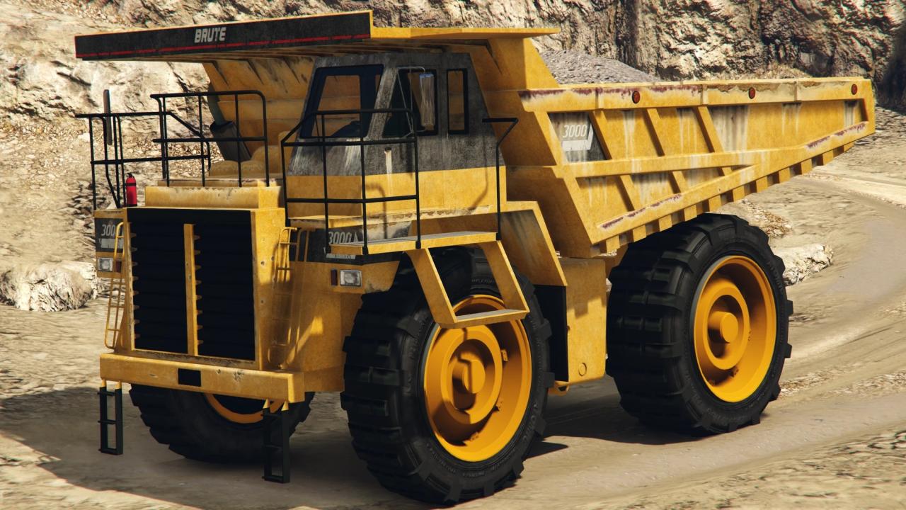 Dump truck gta 5 online