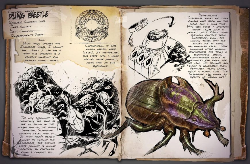 Ark survival dung beetle