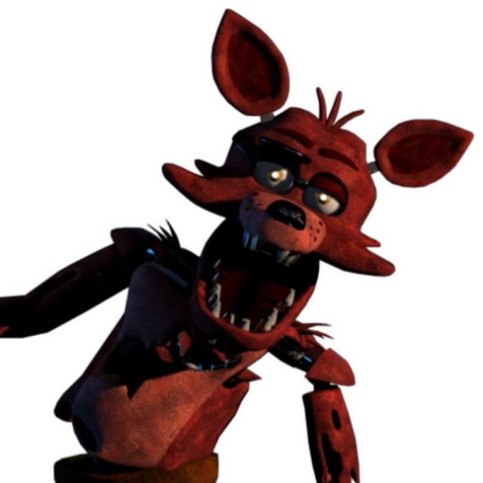 How did foxy lose his eye