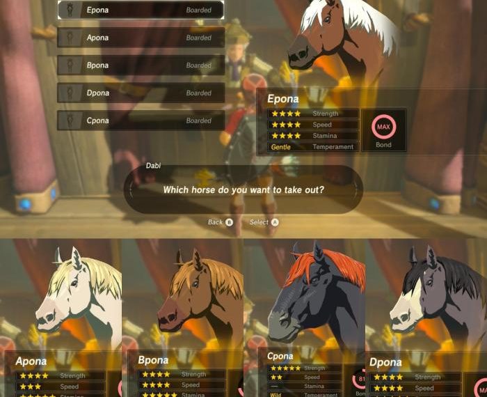 Epona link amiibo zelda breath wild legend