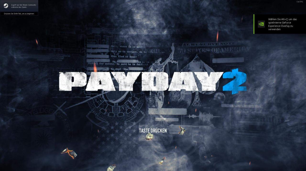 Payday 2 crash on launch