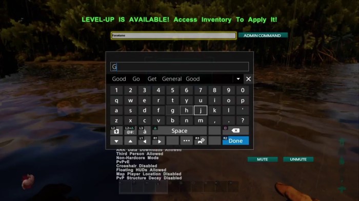 Ark gamma evolved swamp preferred settings