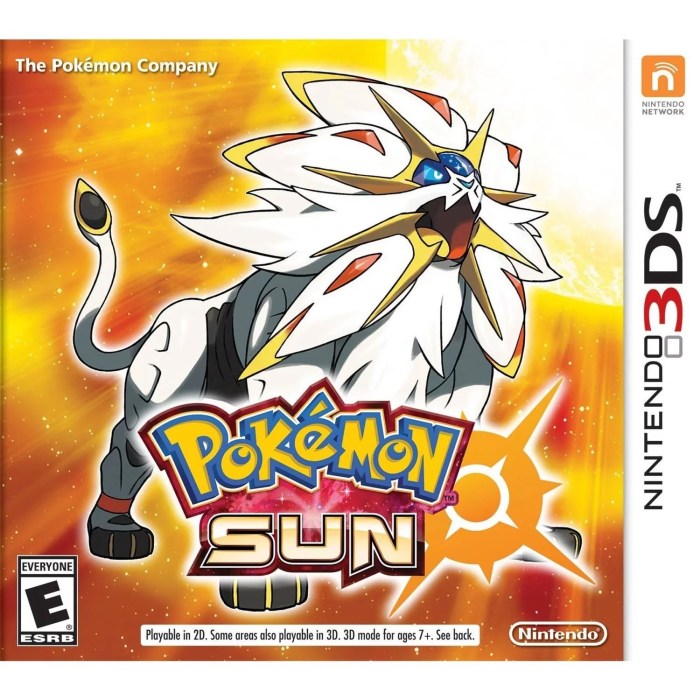 Pokemon game on 3ds