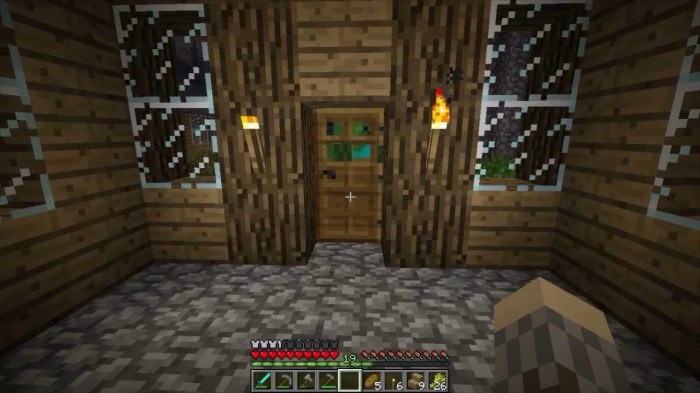 Minecraft zombies doors break