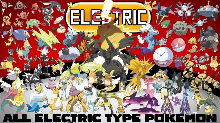 Pokemon go electric type