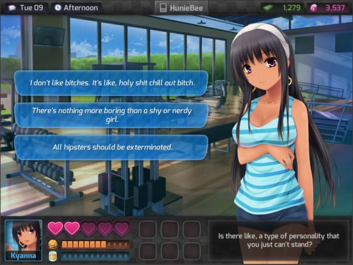 How to play huniepop