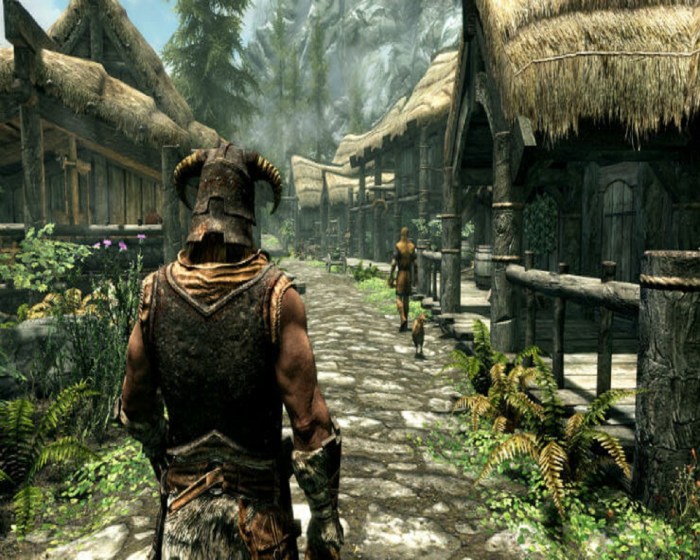 Skyrim elder scrolls game pc games screen version shots