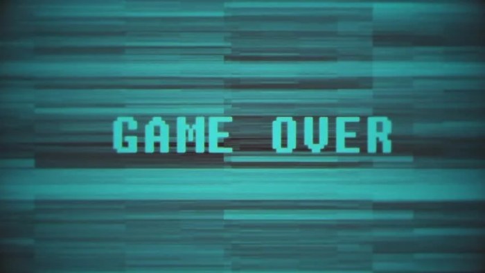 Game over screen madness begins crow original rss report embed