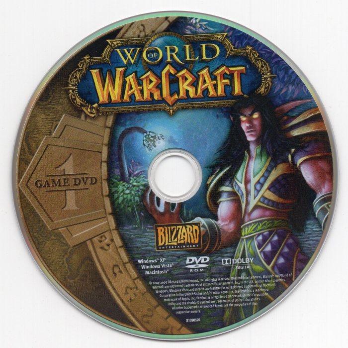 World of warcraft cd rom