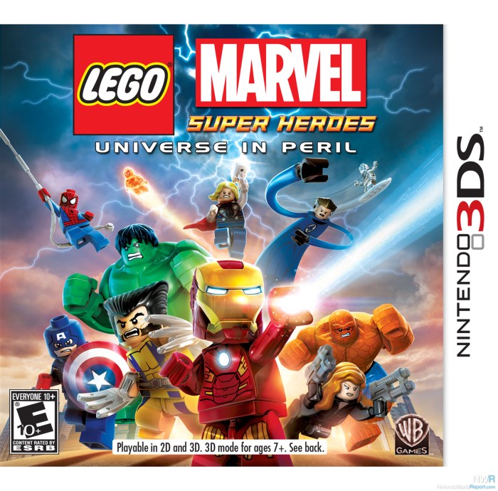 Marvel superheroes wii u