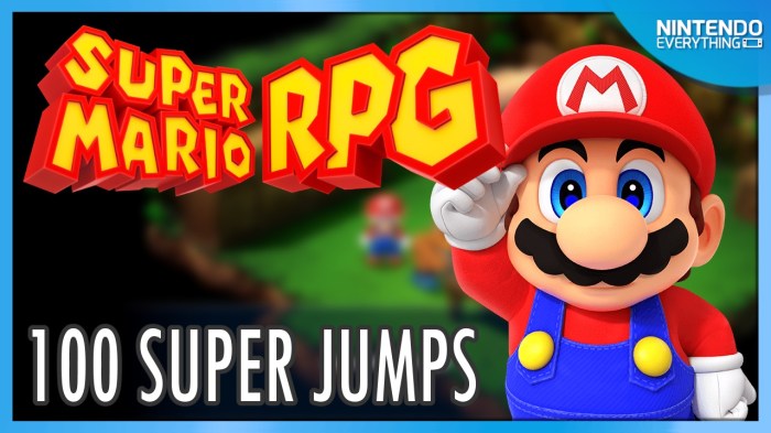Mario rpg 100 jumps