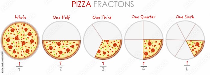 Pizza cut into slices