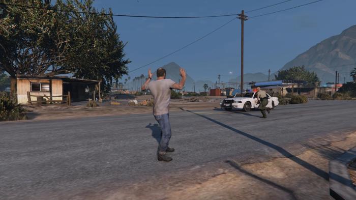 How to surrender in gta 5