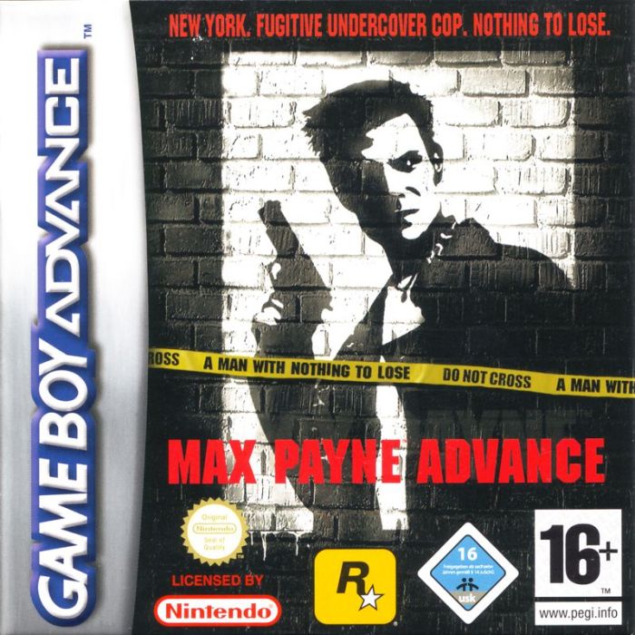 Gameboy advance max payne