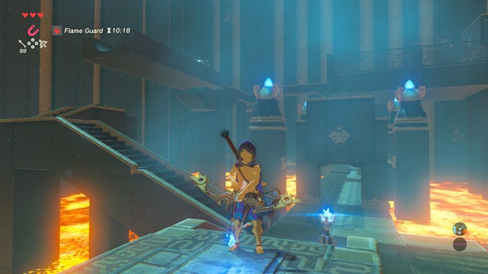 Blue flame botw shrine