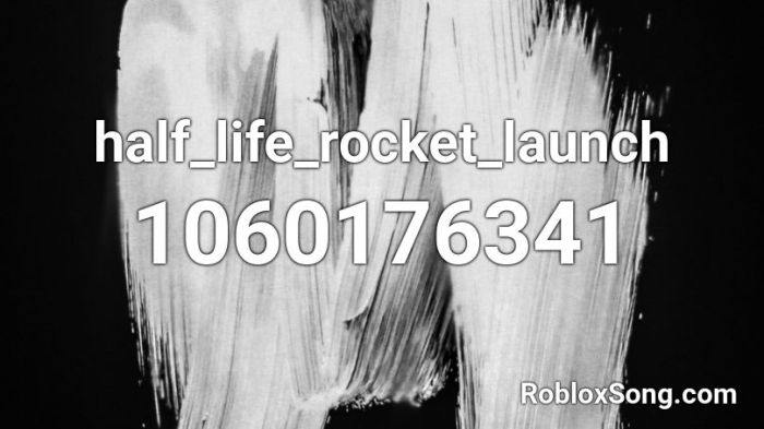 Rocket half life launch