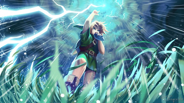 Legend of zelda blue