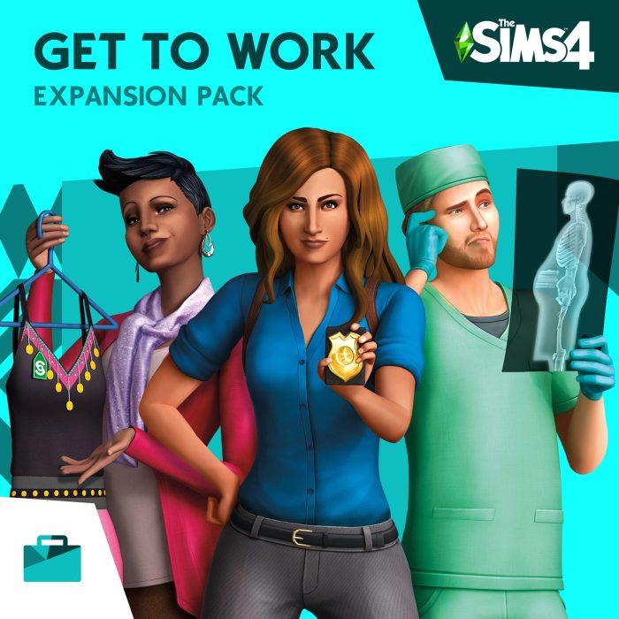 Sims 4 sims go to work