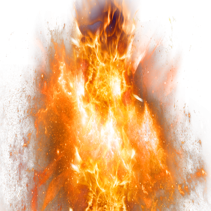 Fire explosion flame sparkling transparent purepng effects public