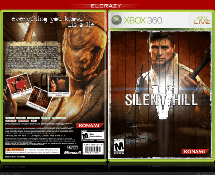 Silent hill 2 xbox 360