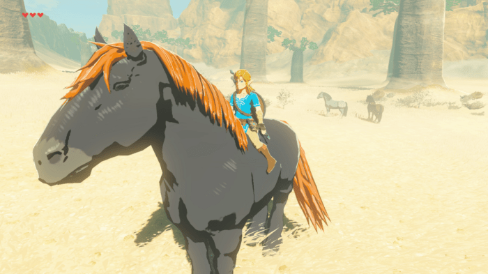 Horse giant zelda botw gamepedia