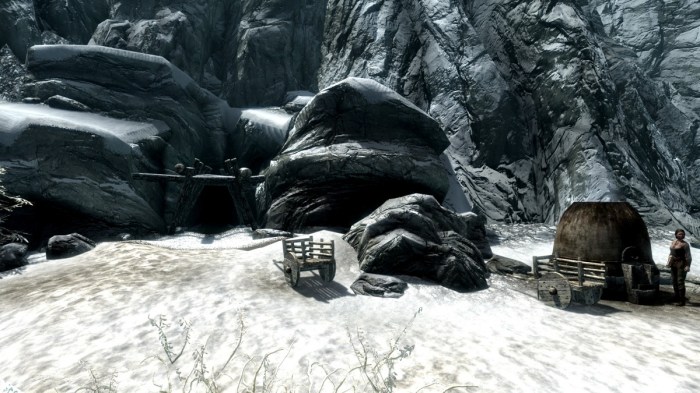 Skyrim iron breaker mine