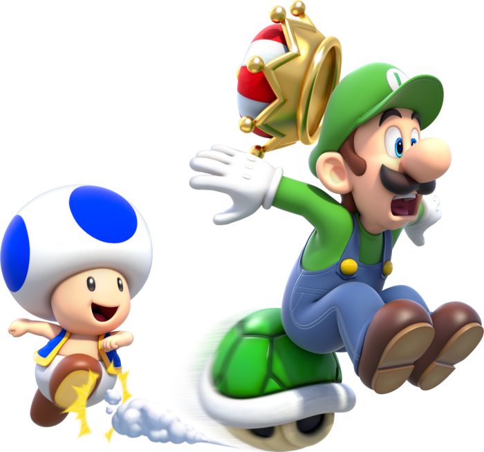 Mario and luigi and toad