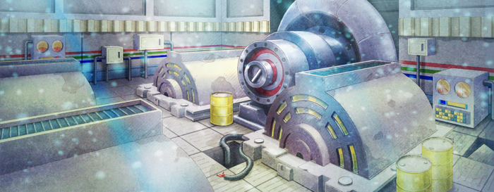 Pokemon gold power plant