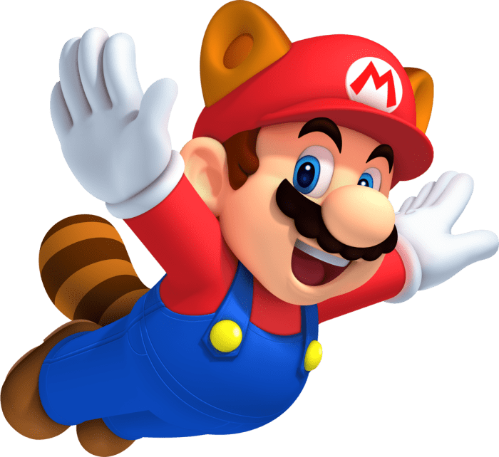 Mario 3 raccoon suit
