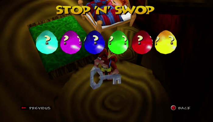 Banjo kazooie stop n swop