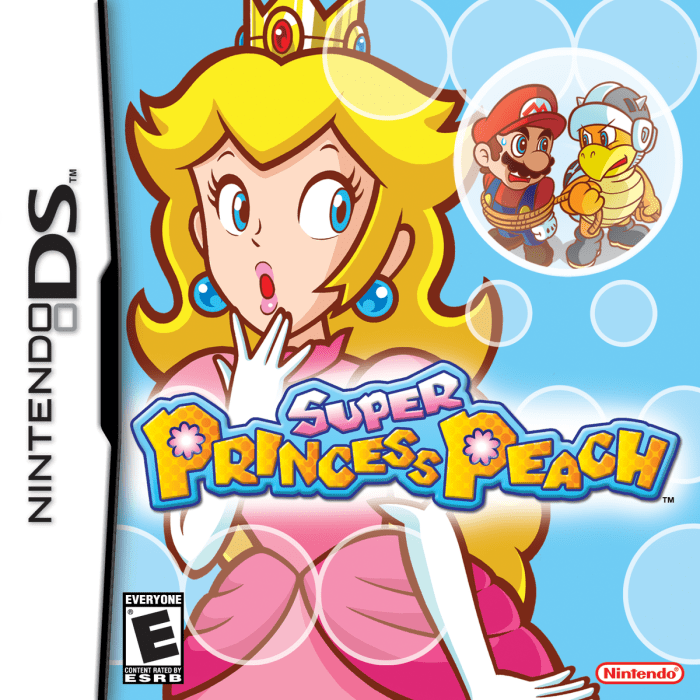 Princess peach game ds