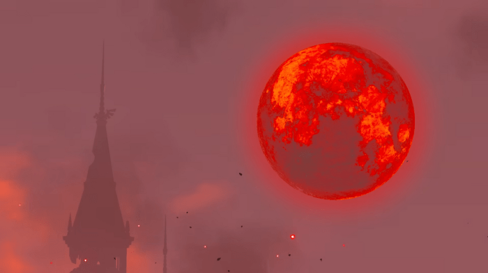 Totk blood moon cutscene